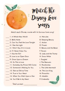 Disney Love Songs Little Cutie Neutral design preview