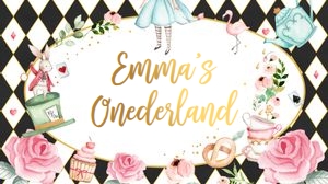 Gift Box Label Alice in Onederland Black design preview