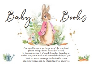 Bring a Book Flopsy Bunny design preview