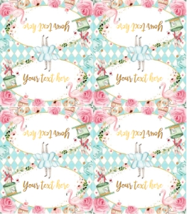 Food Labels Alice Blue design preview