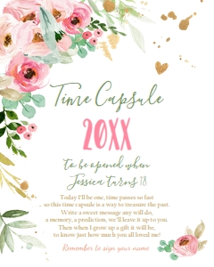 Time Capsule Miss Onederful Pink design preview