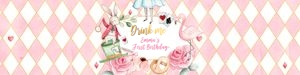 Water Bottle Labels Alice Pink design preview
