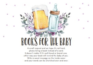 Bring a Book Brewing White Purple 0190 design preview