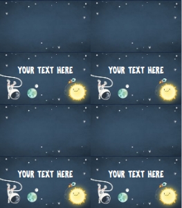 Food Labels Space 0046 design preview