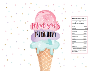 Chip Bag Ice Cream Pink 0243 design preview