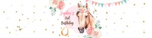 Water Bottle Labels Horse Cowgirl 0398 design preview