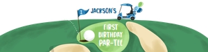 Water Bottle Label Golf Blue Flag 0405 design preview
