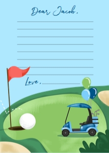 Time Capsule Golf White Red Flag 0405 design preview