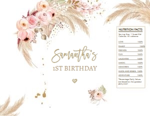 Chip Bag Pampas Grass Pink 0395 design preview