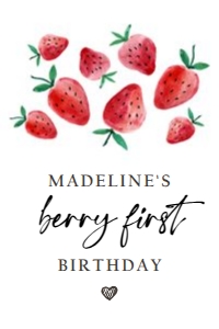 Capri Sun Strawberry Watercolor Red 0399 design preview