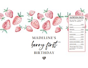 Chip Bag Strawberry Watercolor 0399 design preview