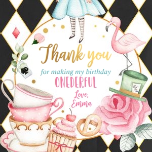Tags Alice in Wonderland Black 0350 design preview