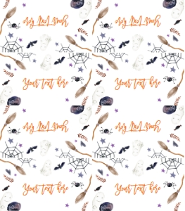 Food Label Peek A Boo Orange White 0199 design preview