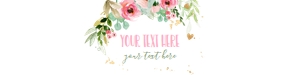 Water Bottle Labels Floral Pink Onederful 0147 design preview