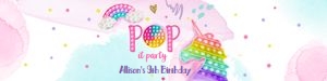 Water Bottle Label Popit Fidget Pastel Bright 0422 design preview