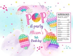 Chip Bag Popit Fidget Pastel Bright 0422 design preview