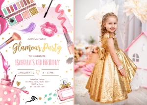 Glamour Party Invitation 0420 - Photo design preview