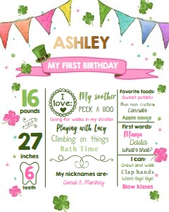 Milestones Poster Lucky One White Girl 0115 design preview