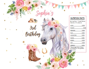 Chip Bag Horse White 0408 design preview