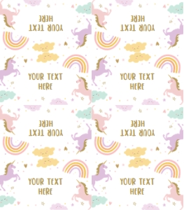 Food Labels Unicorn 0426 design preview