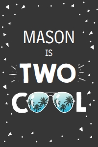Capri Sun Labels Two Cool Palm Dark 0136 design preview