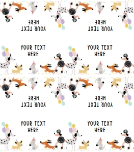 Food Label Dog Puppy Simple Girl 0429 design preview