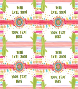 Food Labels Fiesta 0134 design preview