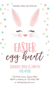 Easter Egg Hunt Invitation 0238 Phone design preview