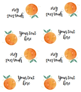 Food Labels Little Cutie 0430 design preview