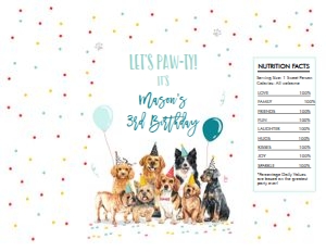 Chip Bag Dog Puppy Boy 0384 design preview