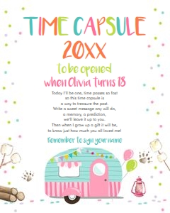 Time Capsule Happy Camper 0342 design preview