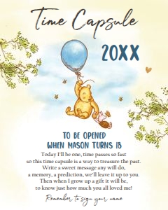 Time Capsule Winnie The Pooh Boy 0425 design preview