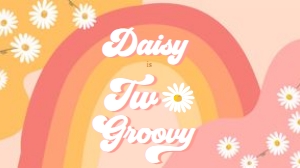 Gable Box Retro Daisy Two Pink 0428 design preview