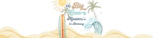 Water Bottle Label Surf Big One 0433 design preview