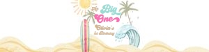 Water Bottle Label Surf Big One 0433 Girl design preview