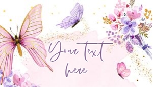 Food Label Butterfly 0437 design preview