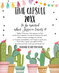 Time Capsule Fiesta Cactus 0254 design preview