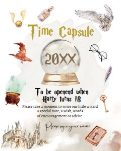 Time Capsule Wizard Glass Ball 0440 design preview