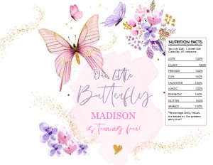 Chip Bag Butterfly 0437 design preview