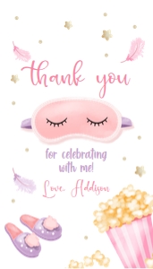 Favor Tag Sleepover 0447 V2 design preview