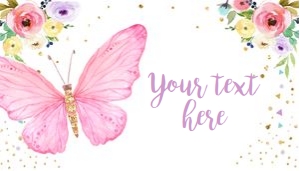 Food Label Butterfly V2 0162 design preview