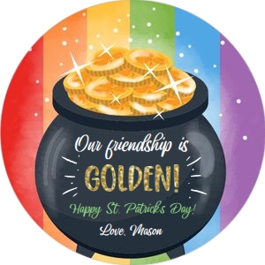 Tag St Patricks Day Pot of Gold Friendship 0451 design preview