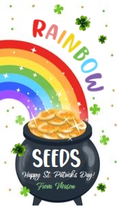 Favor Tag St Patricks Day Rainbow Seeds 0451 V2 design preview