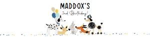 Water Bottle Label Dog Boy 0429 design preview