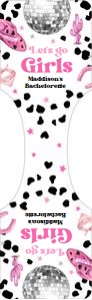 Scrunchie Tag Cowgirl Lets Go Girls 0455 design preview