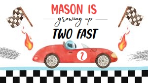Gable Box Race Car Red Growing Up Two Fast 0424 design preview