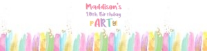 Water Bottle Label Art Party 0450 design preview