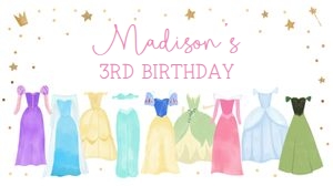 Gable Box Princess Dresses 0462 design preview