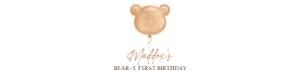 Water Bottle Label Teddy Bear Birthday 0439 design preview