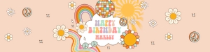 Water Bottle Label Happy Birthday Sun 0459 design preview